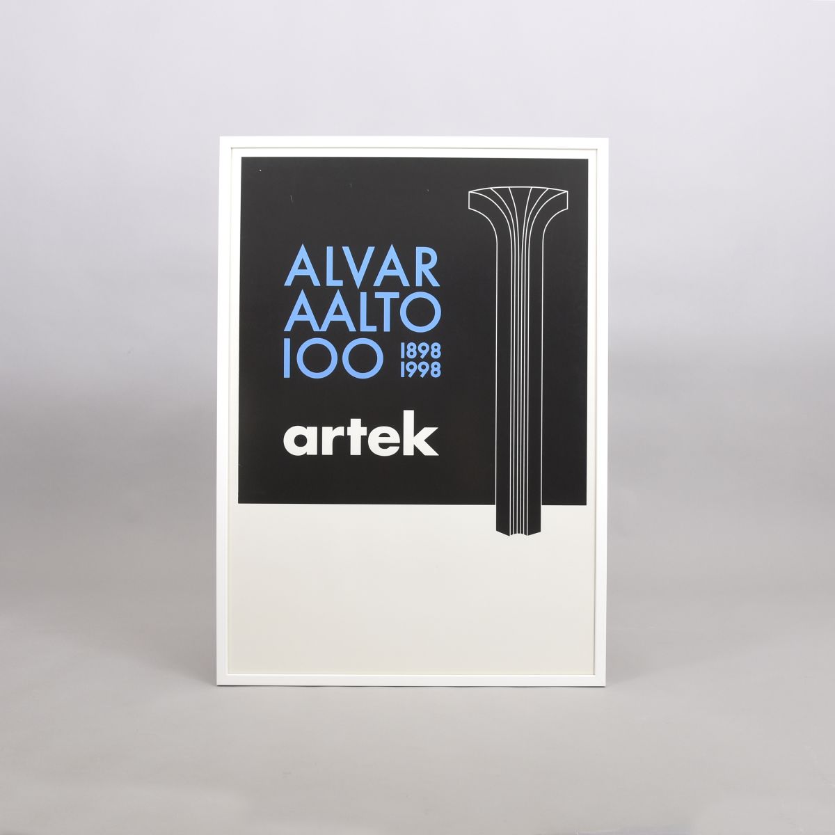 Artek Anniversary poster 1990s white