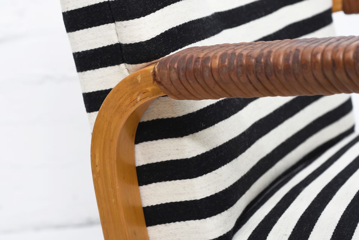 Aalto Alvar armchair 47 original armrest 07