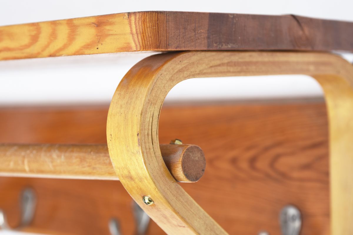 Aalto Alvar Coat and hat rack 06
