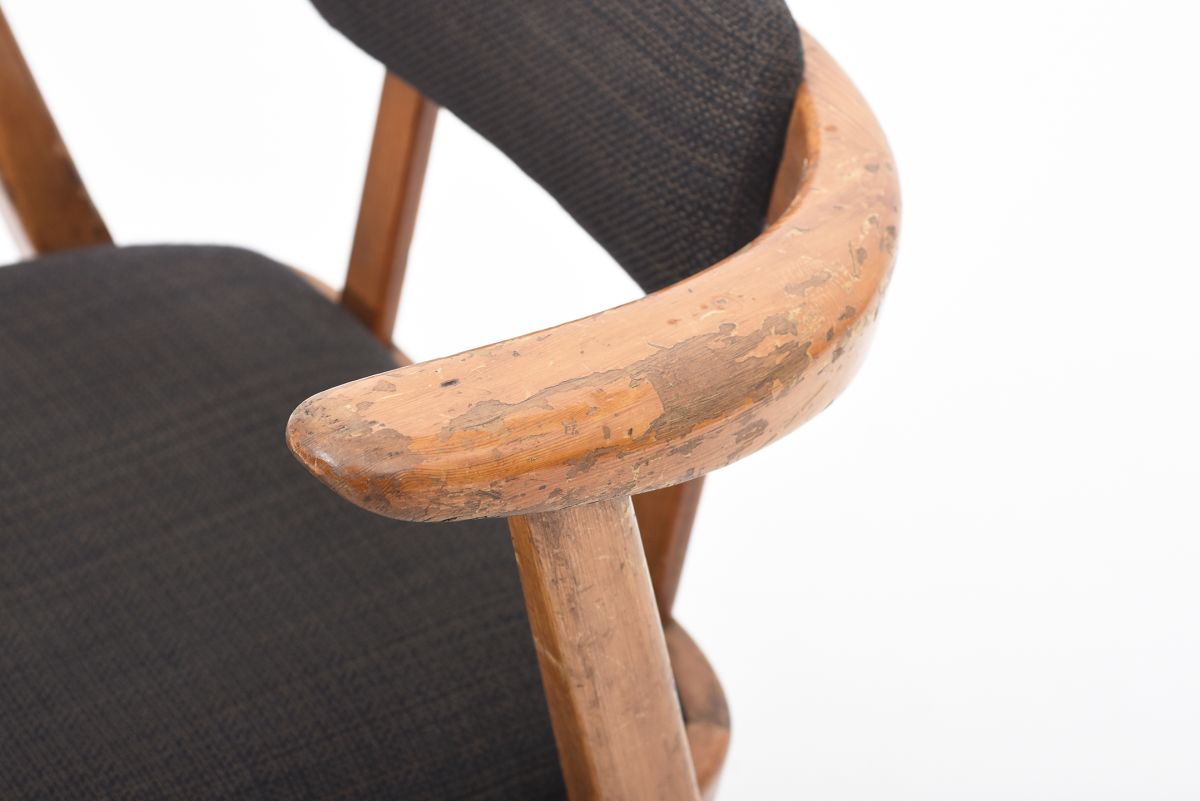 Anonymous wooden armchair 01