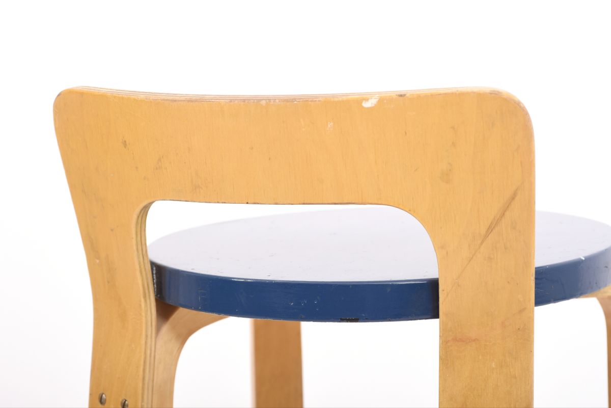 Aalto Alvar chair K65 navy 02