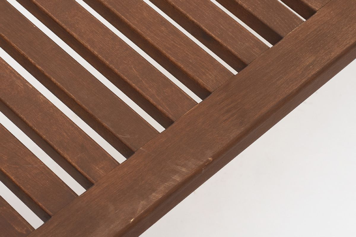 Aalto Bench153 A Low Walnut details4