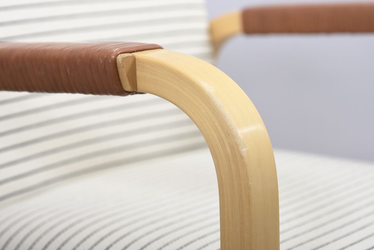 Aalto Alvar Armchair 46 stripe 05