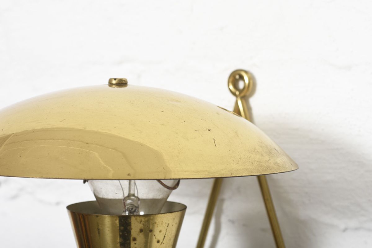 Brass Wall Lamp details3