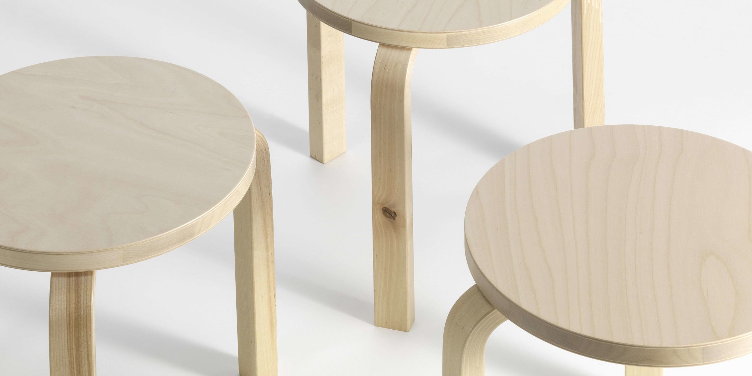 Artek - 「Wild Birch=自然そのままの白樺」を採用した4種類の Artek - 「Wild Birch=自然そのままの白樺」を採用した4種類の