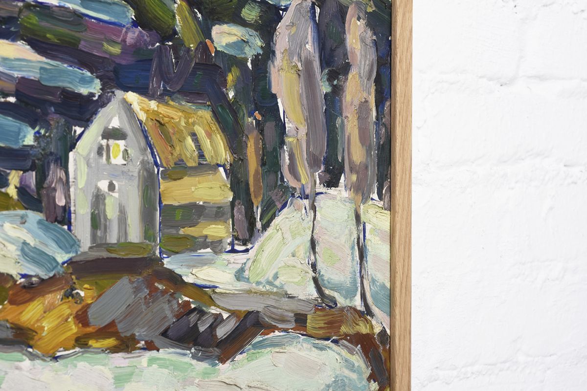 Landscape Oil Painting details6