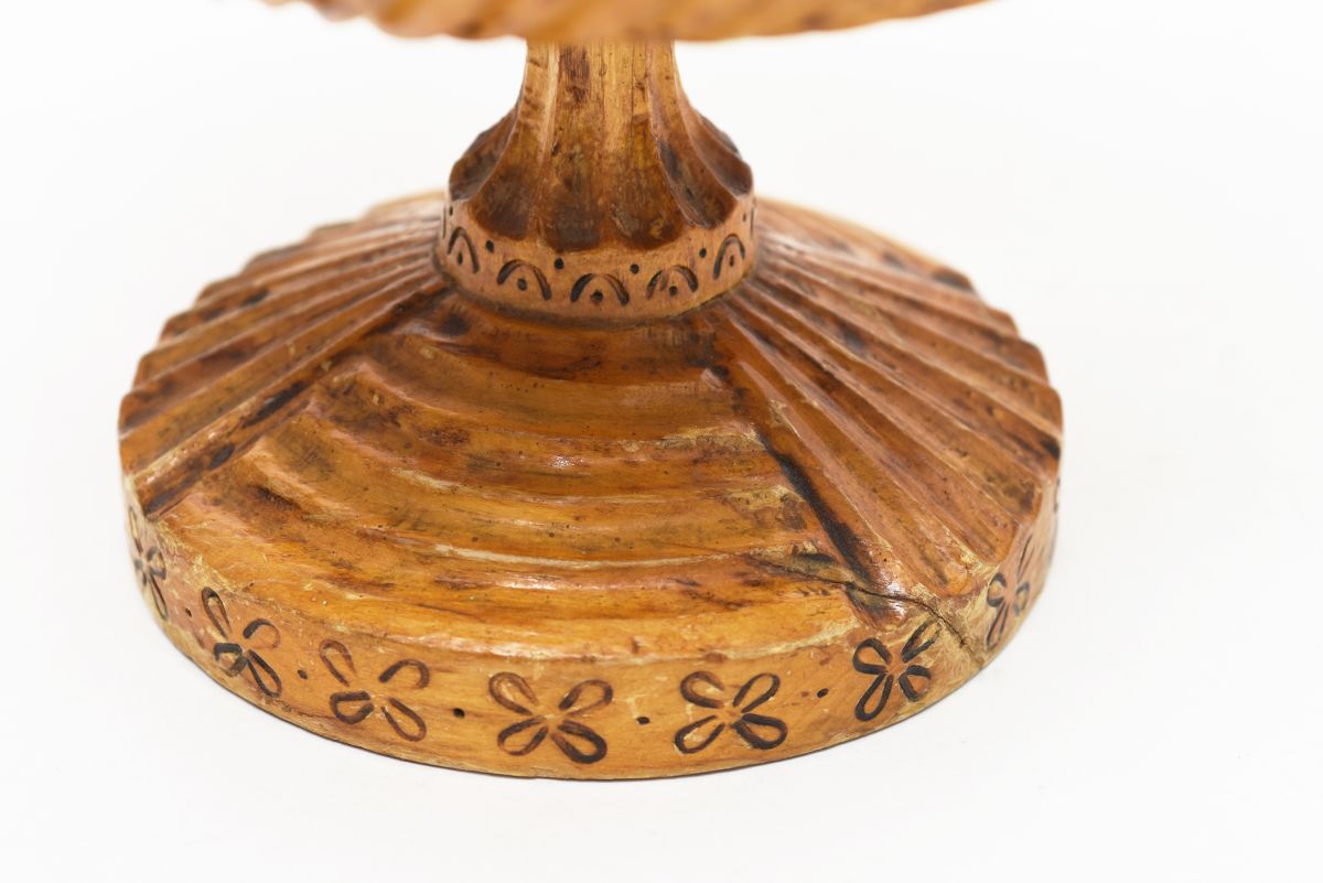 Anonymous wooden fruit bowl 05