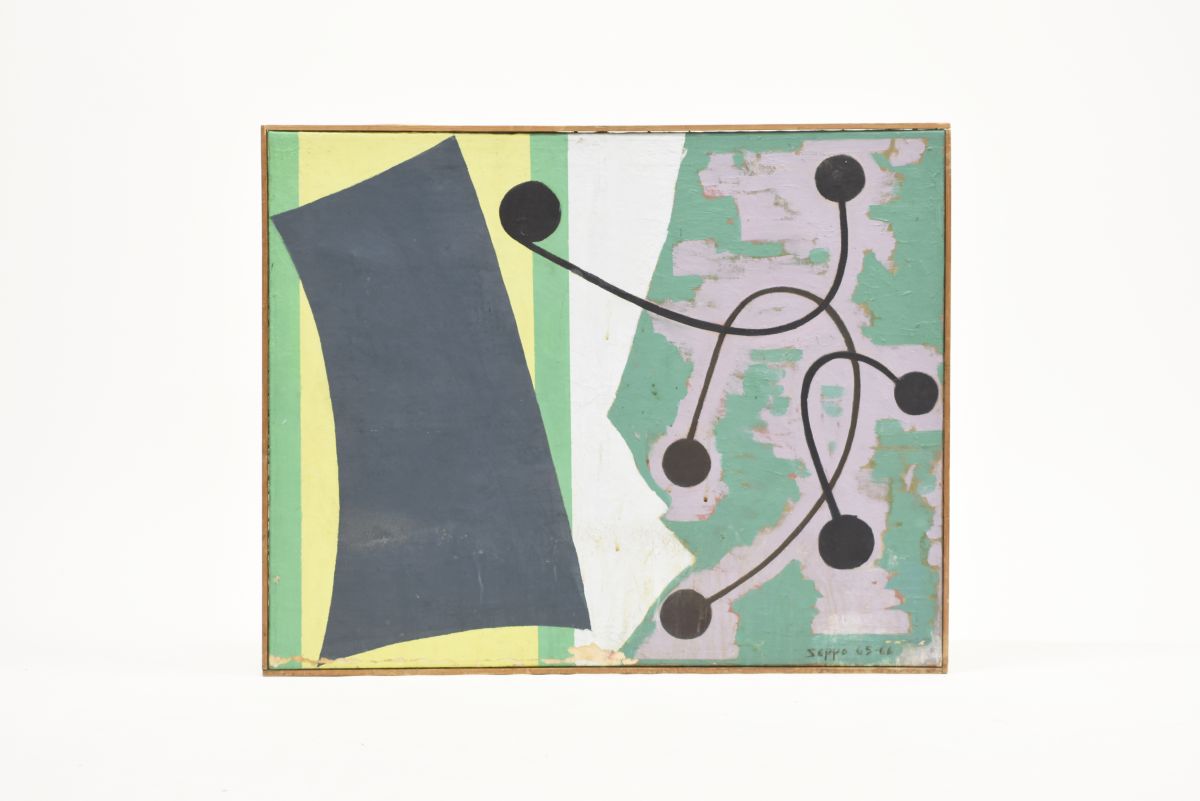 Kärkkainen Seppo abstract paint 1960s