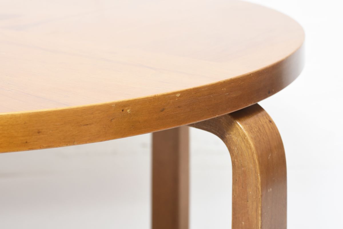 Aalto Alvar Wood top coffee table 03