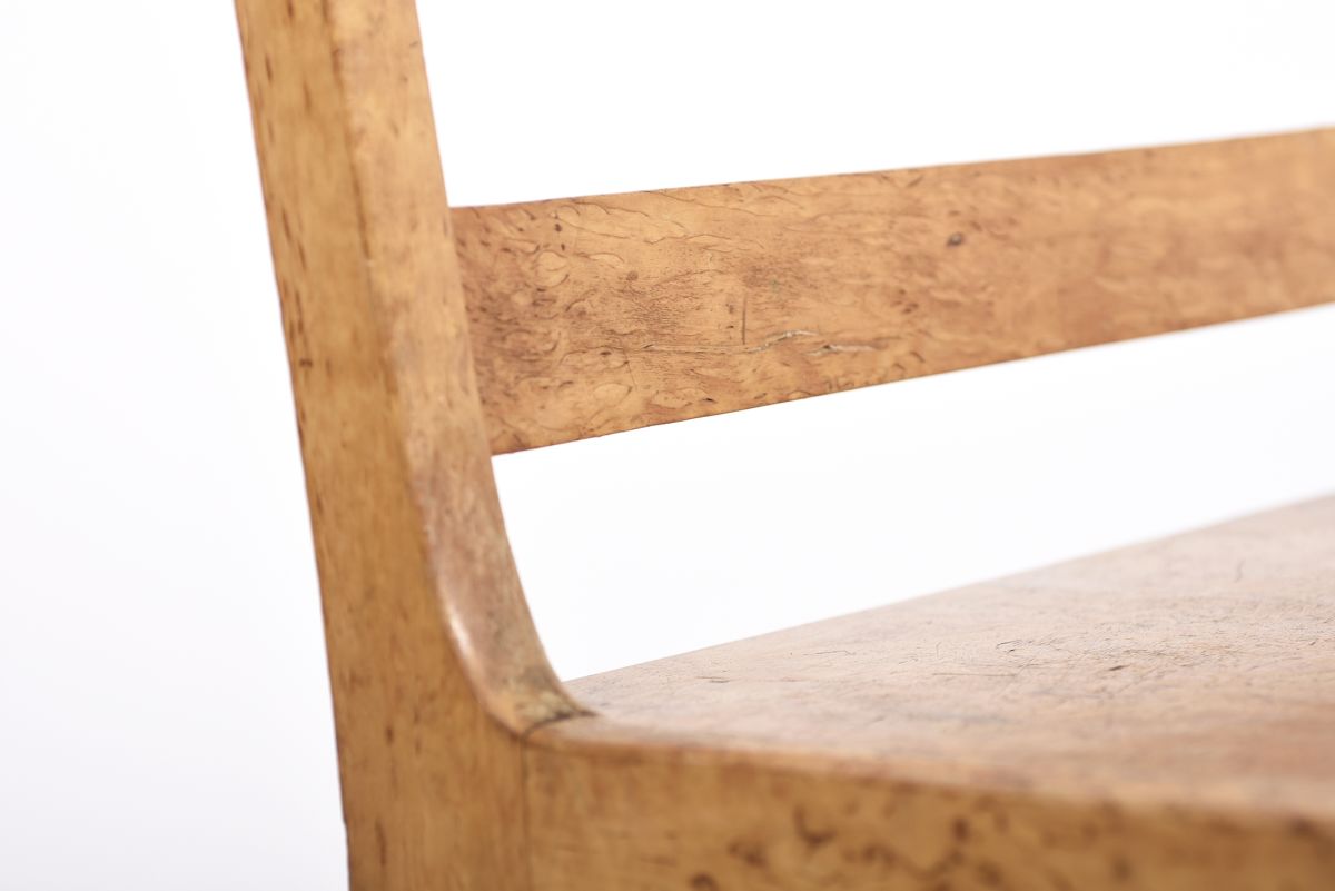 Anonymous Sculptural Finnish Art Nouveau chair 04