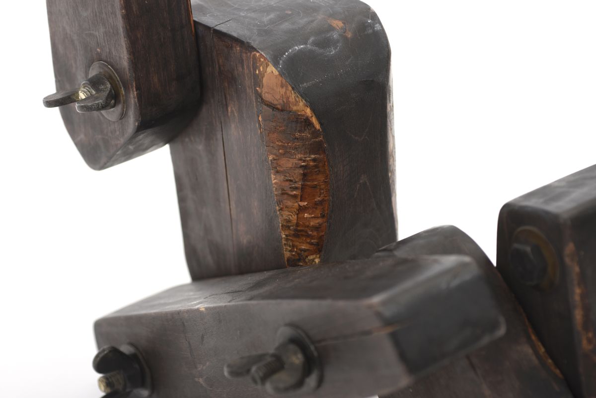 Anonymous wooden adjustable sculpture 03