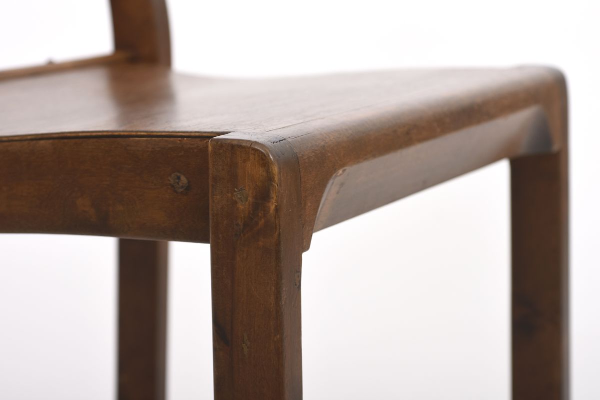 Aalto Alvar Chair 611 stained stamped 10