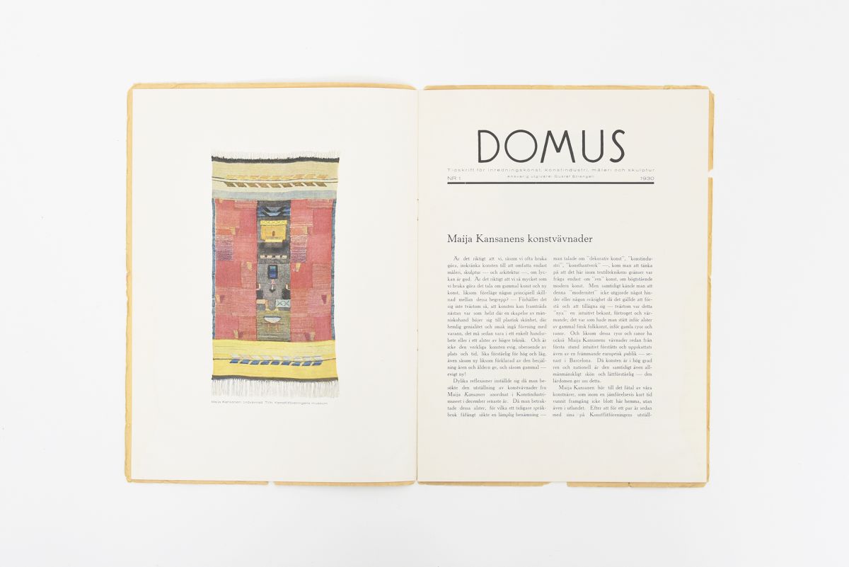 Domus 1930 nro 1 open