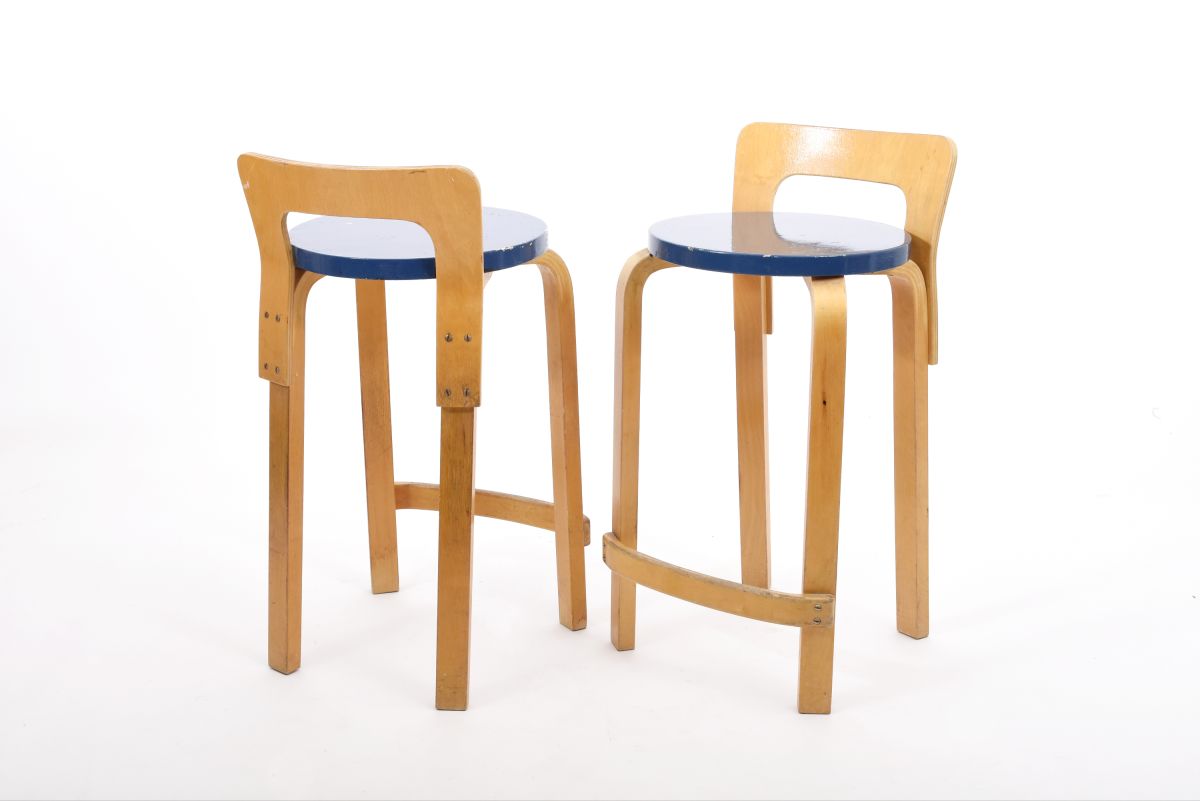 Aalto Alvar chair K65 navy