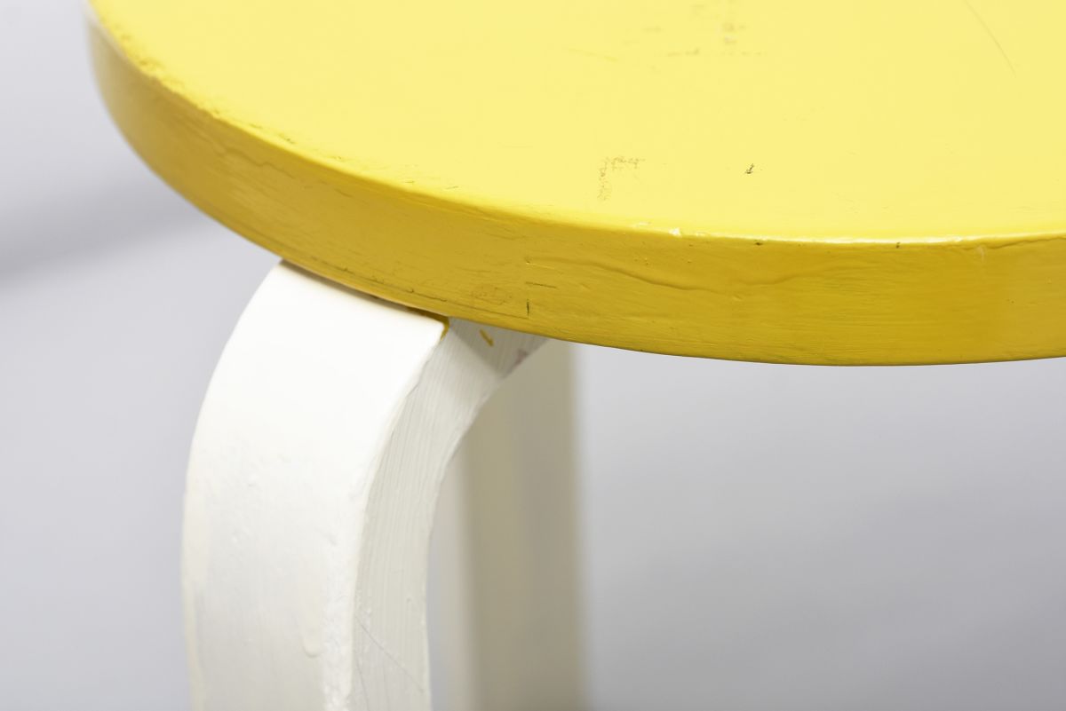 Aalto Alvar N65 white yellow 04