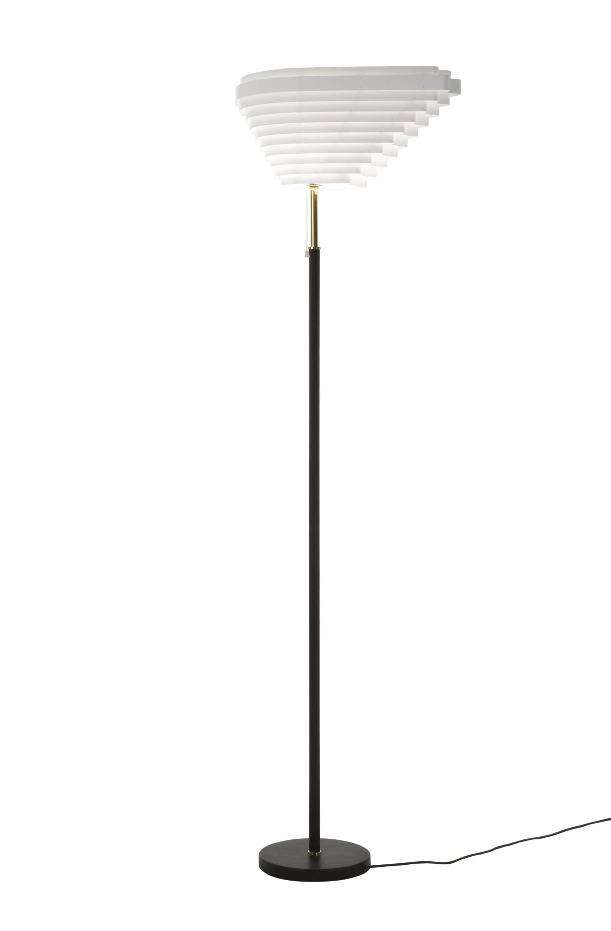 Floor Light A805 "Angel Wing" brass_on