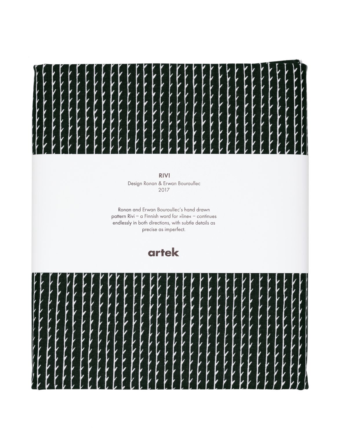 Rivi Fabric pre-cut black_white_F