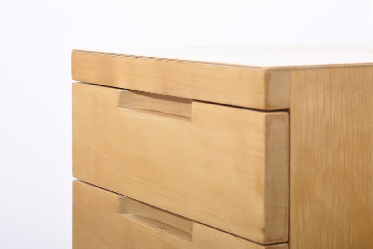 Aalto Alvar Desk drawer birch 03