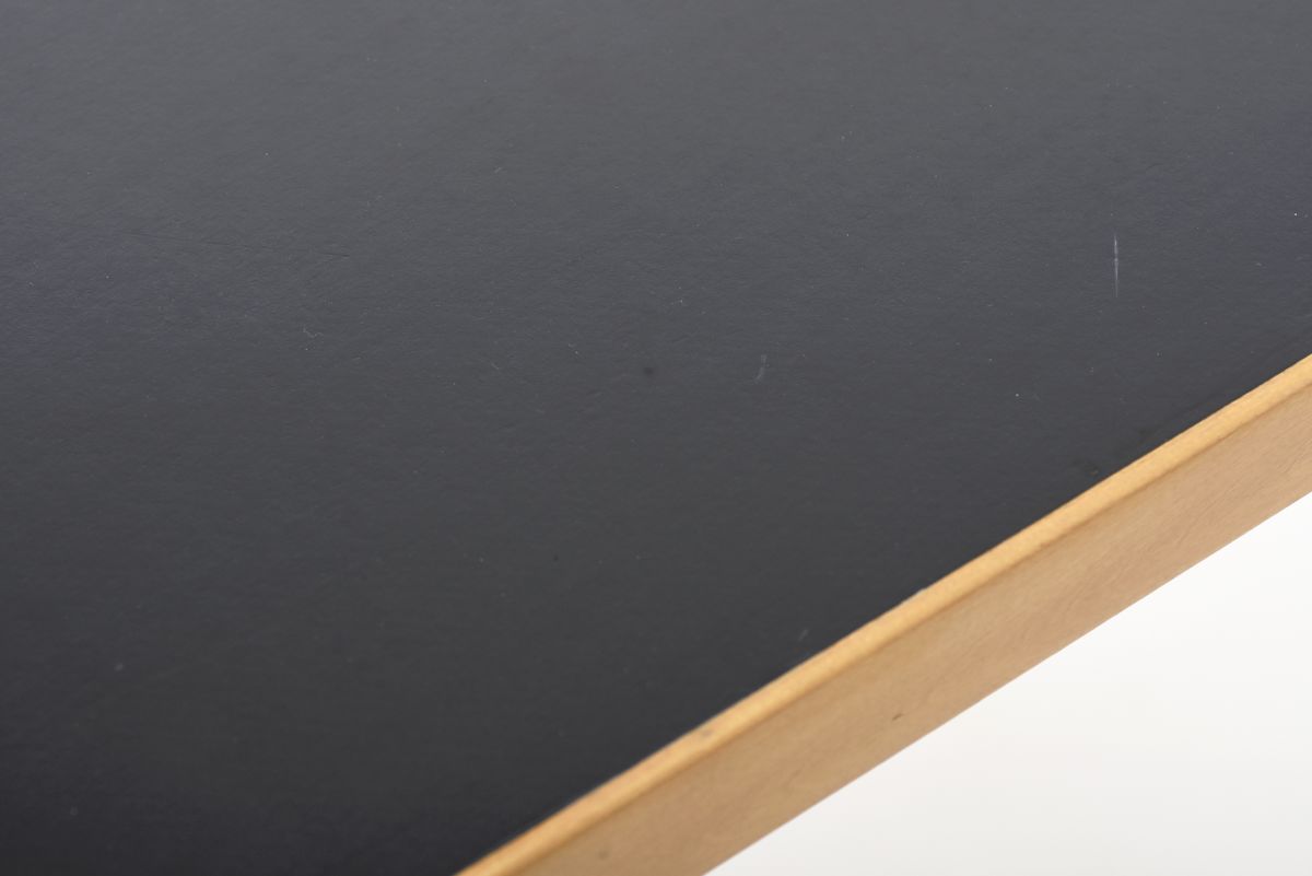 Aalto Alvar dining table black linoleum 01