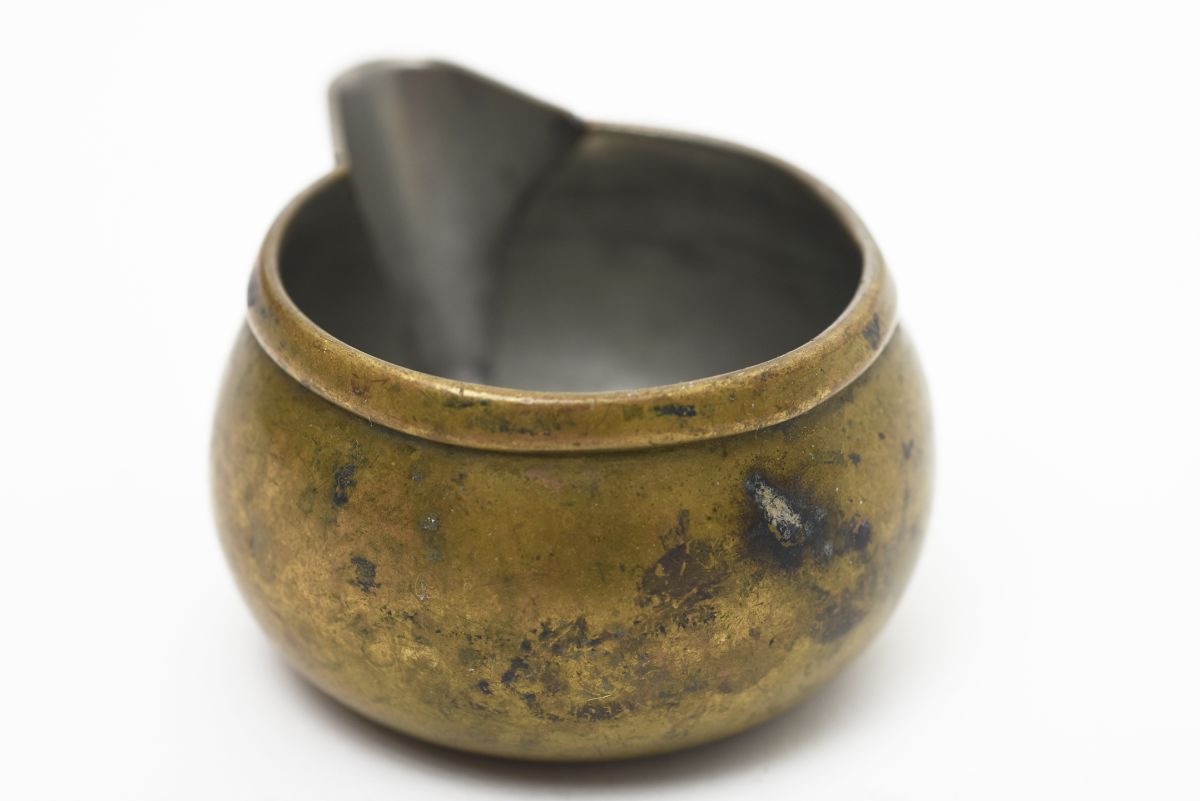 Heikinheimo Maija brass suger and creamer 02