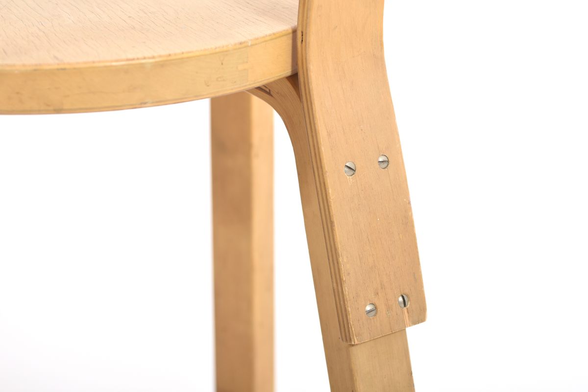 Aalto Alvar Chair 65 extended legs 07