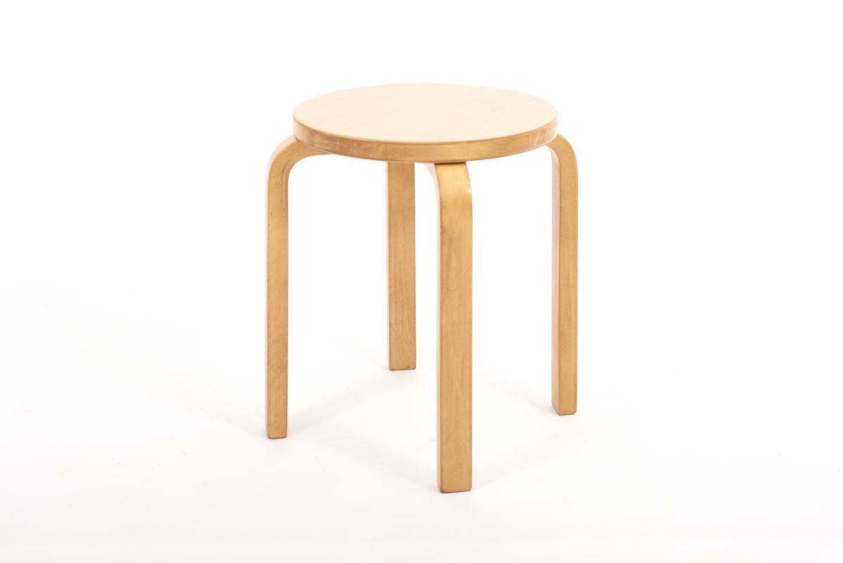 Aalto Alvar Stool E60 birch c1970