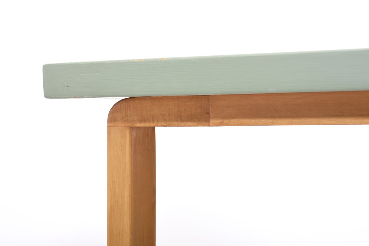 Aalto Alvar painted drop leaf table 04