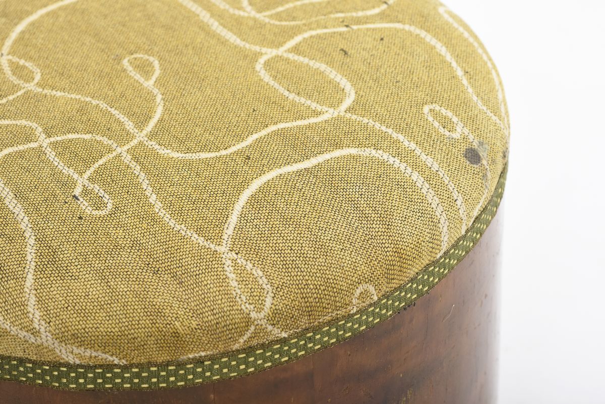 Anonymous Stool with fabric 01