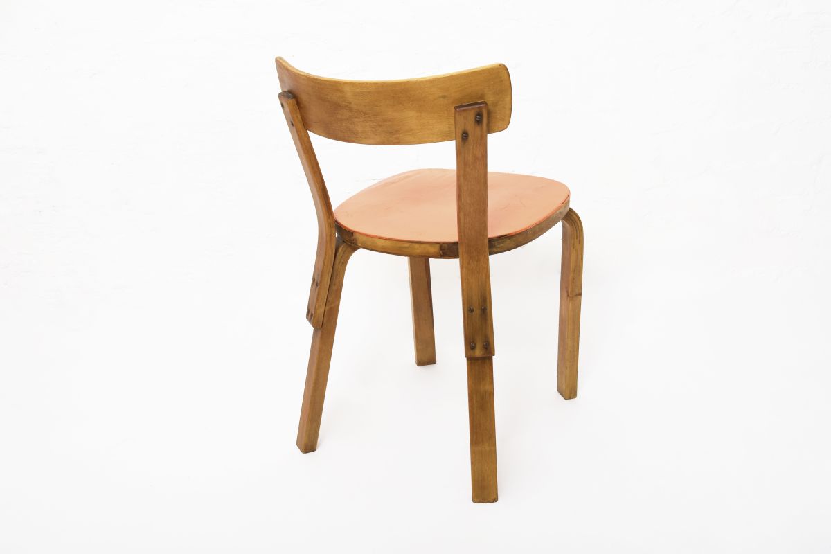 Aalto-69-chair-Orange-Seat-details1