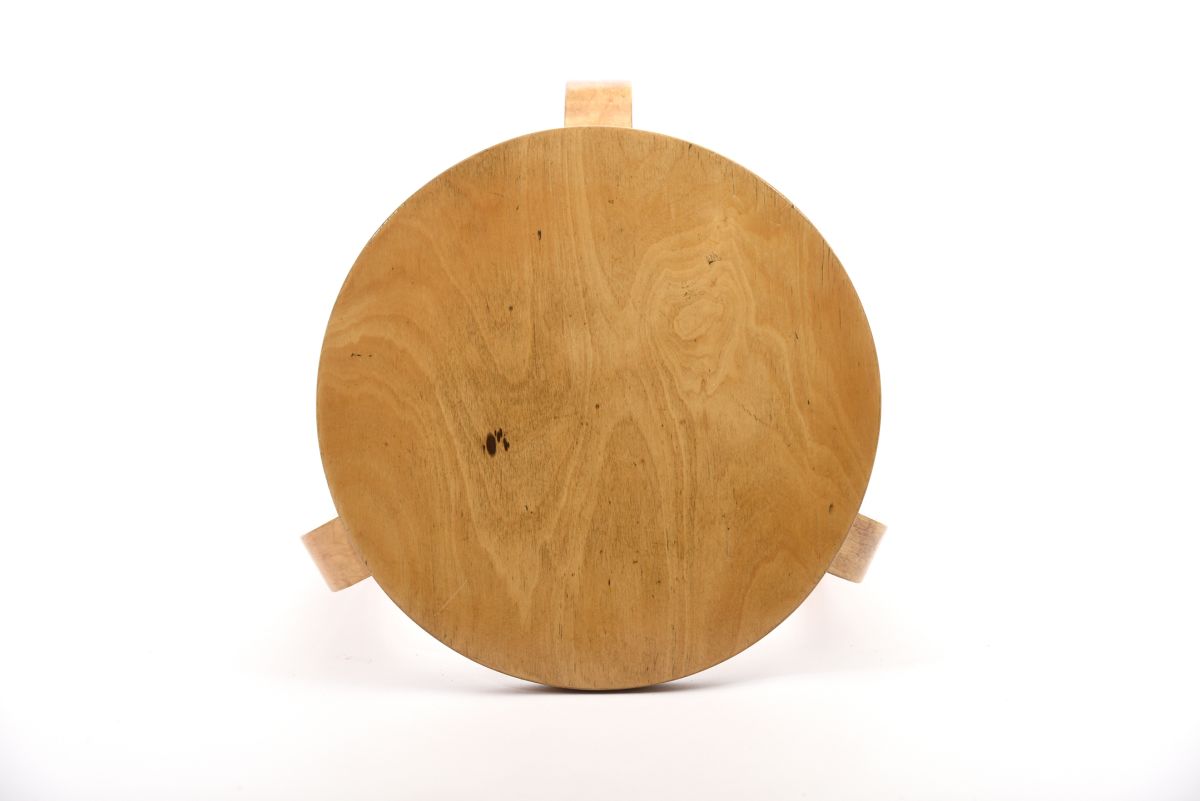 Aalto Alvar Stool 60 birch before 60s top