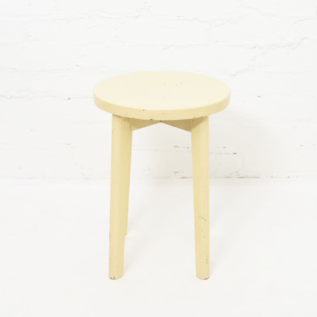 Anonymous-Finnish-Painted-Wooden-Stool
