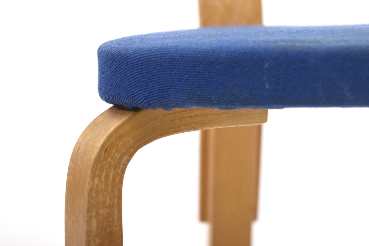 Aalto Alvar Chair A65 blue 05