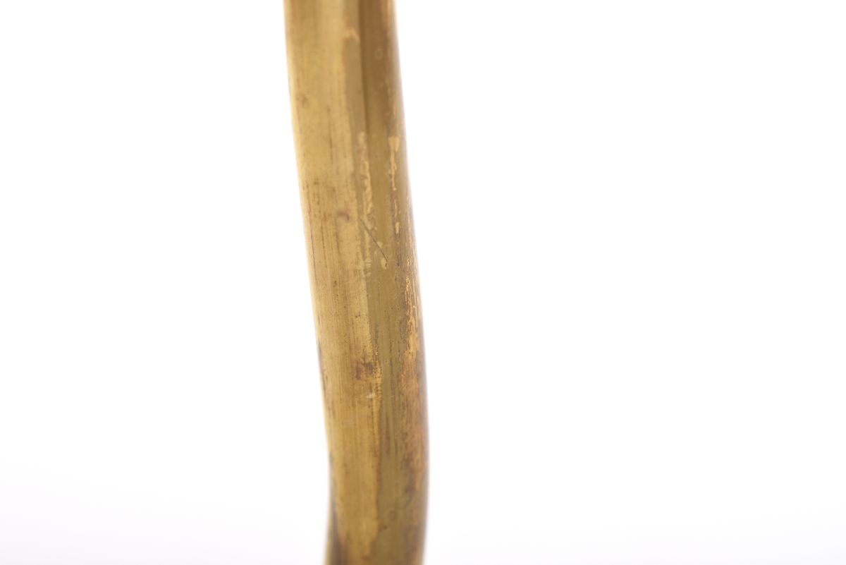 Anonymous Finnish sculptural brass floor lamp 08