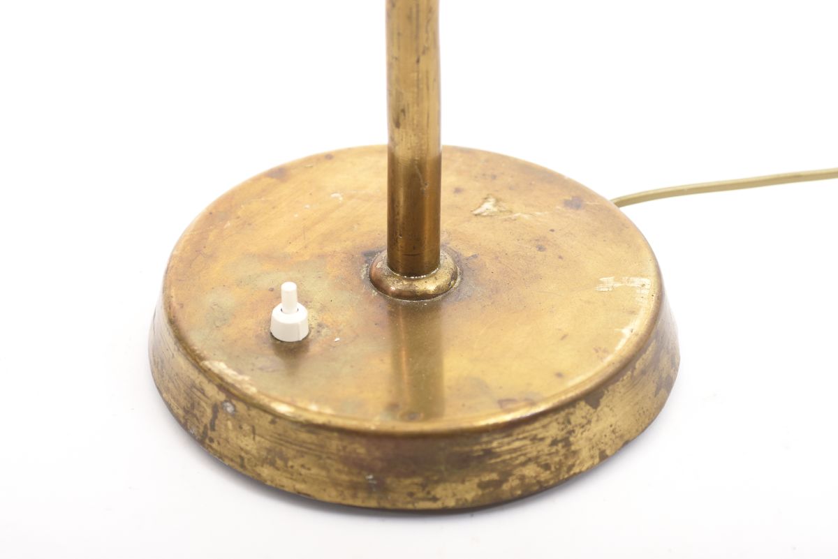 Anonymous Finnish sculptural brass floor lamp 09