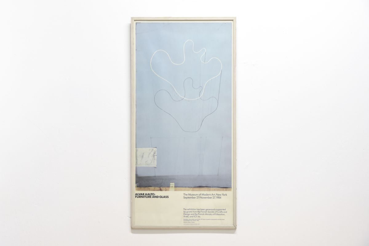 Aalto Alvar Original Mo MA exhibition poster
