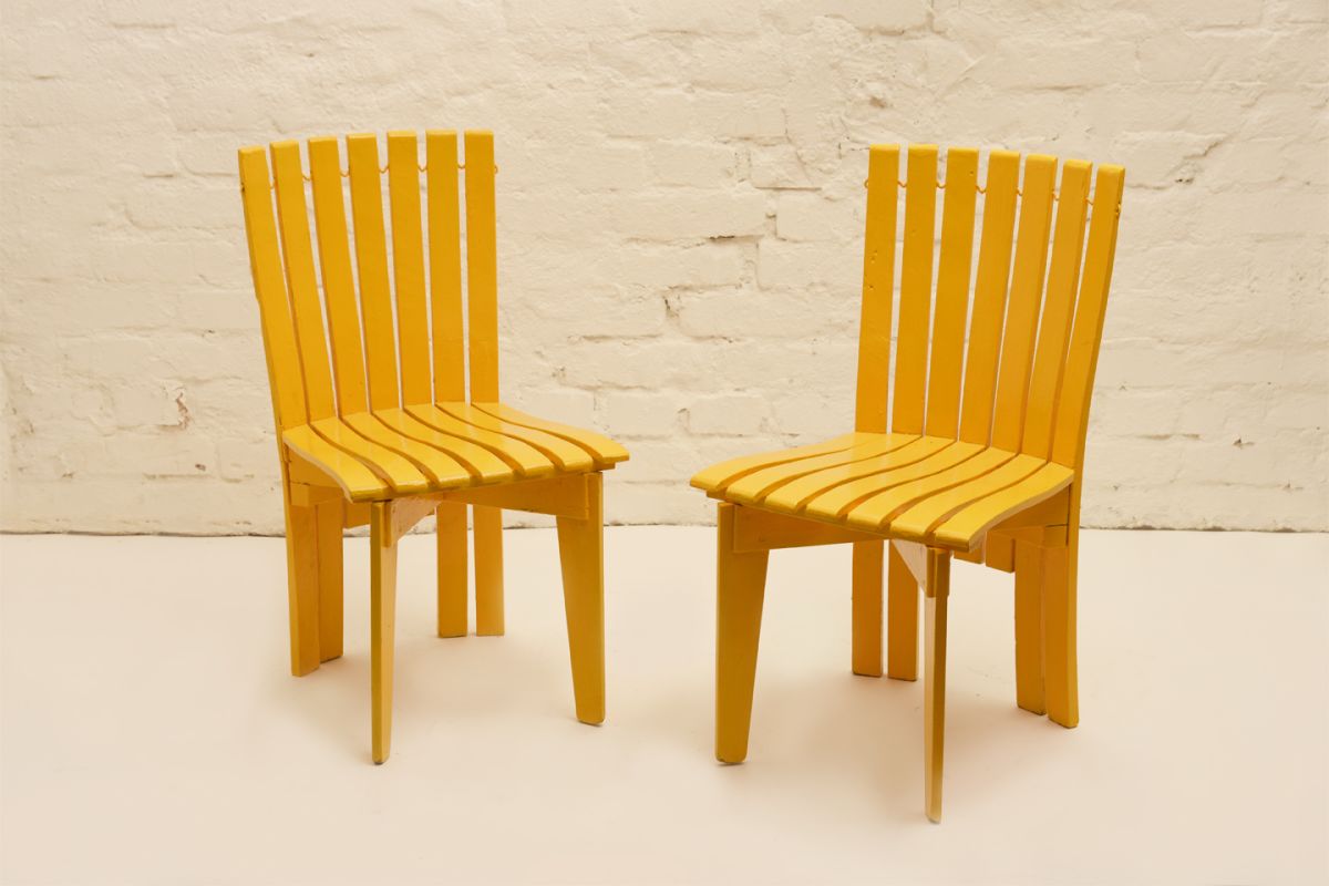 Alvar Aalto Sunflower Garden Chair Orange