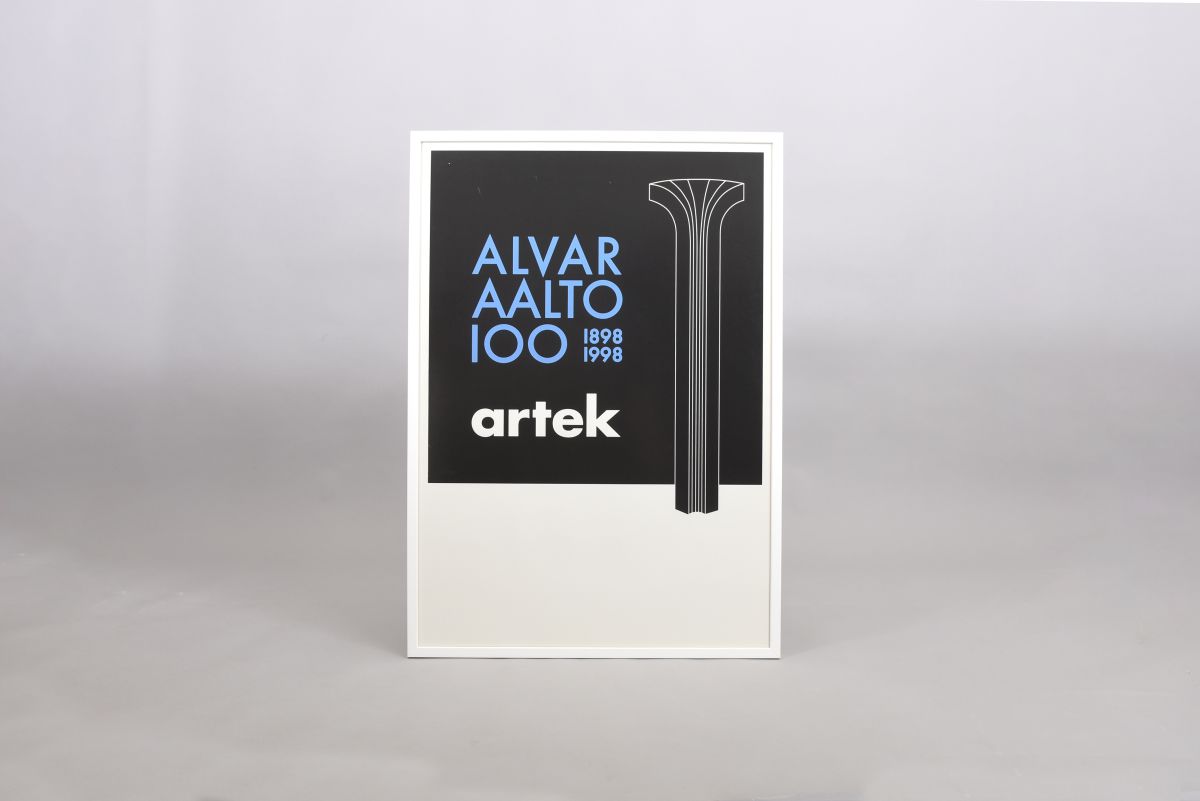 Artek Anniversary poster 1990s white