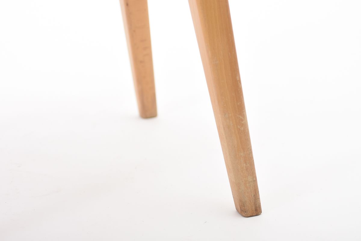 Anonymous red vinyl stool 10