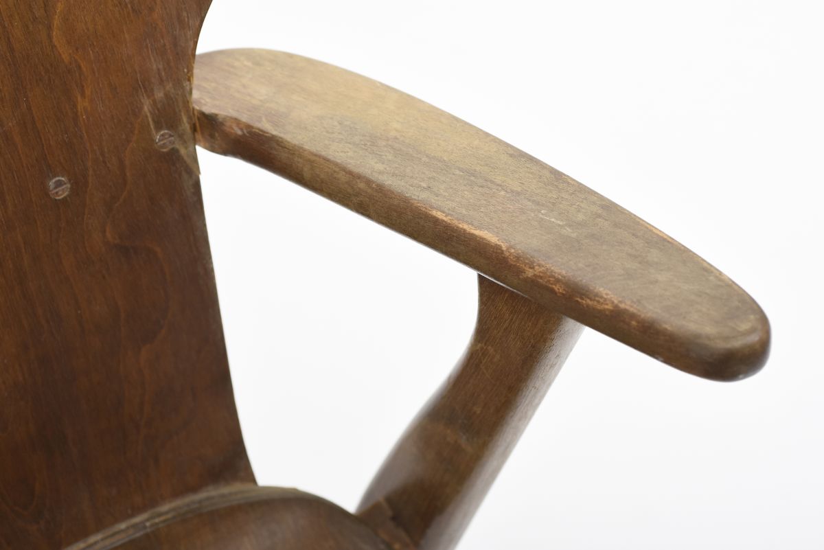 Tapiovaara Ilmari Domus louge chair Stain lacquered 07
