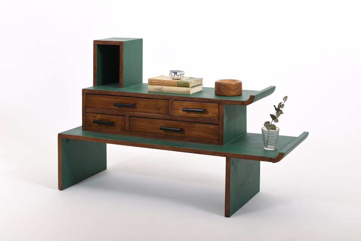 Anonymou green side board all