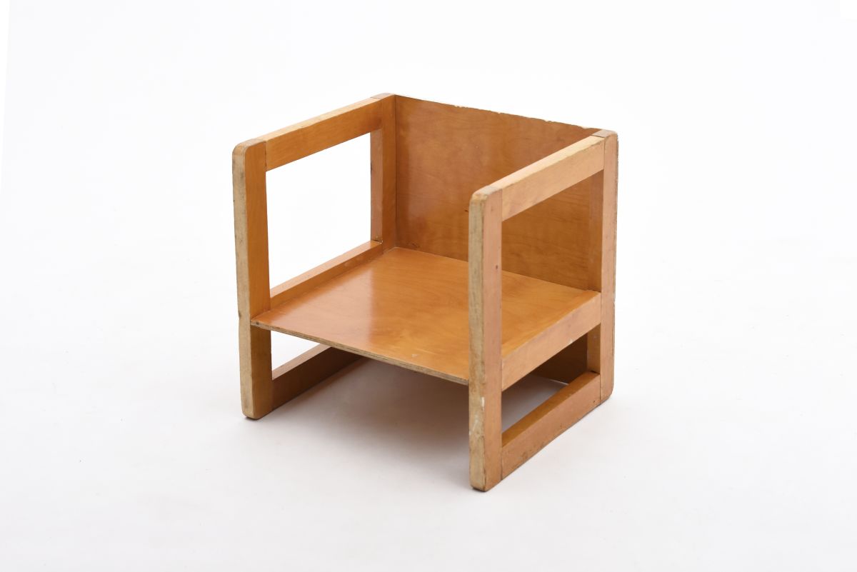 Aino Aalto kids chair table wood