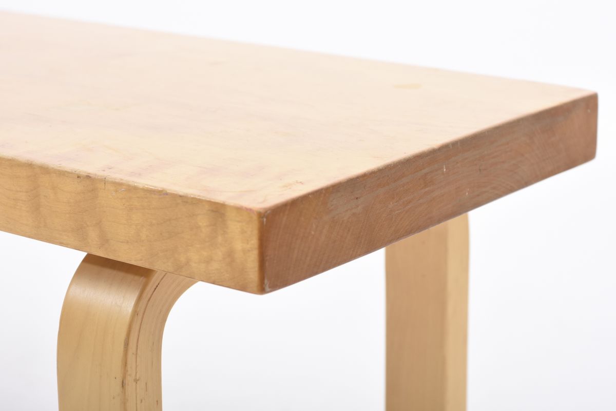 Aalto Alvar Custom order sold wood bench 04