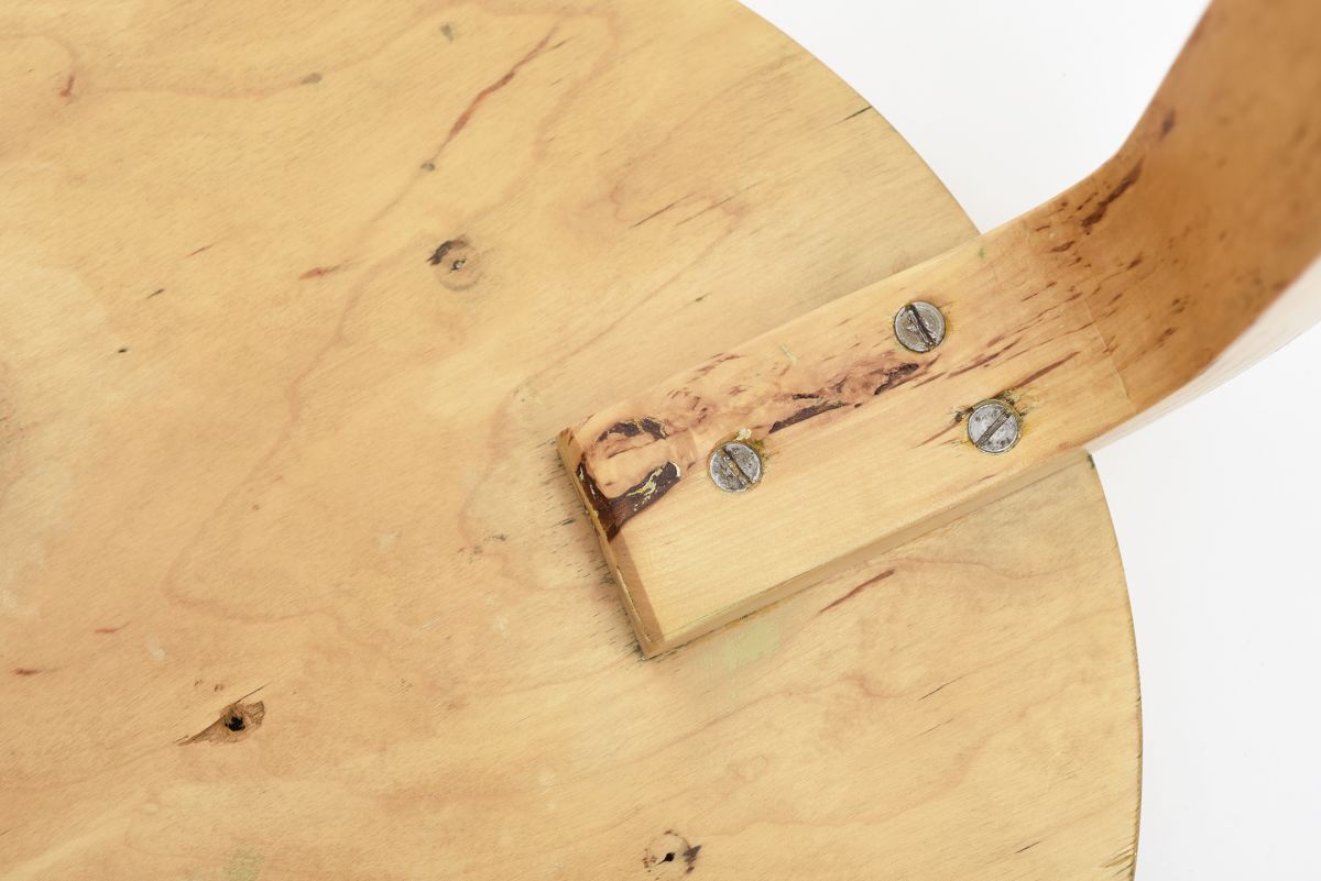 Aalto Alvar Stool 60 birch curly birch 06
