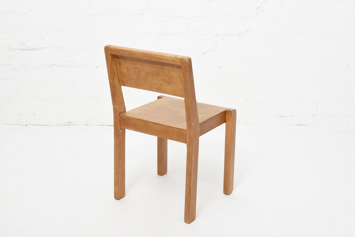 Aalto Aino Alvar Kids chair wood back