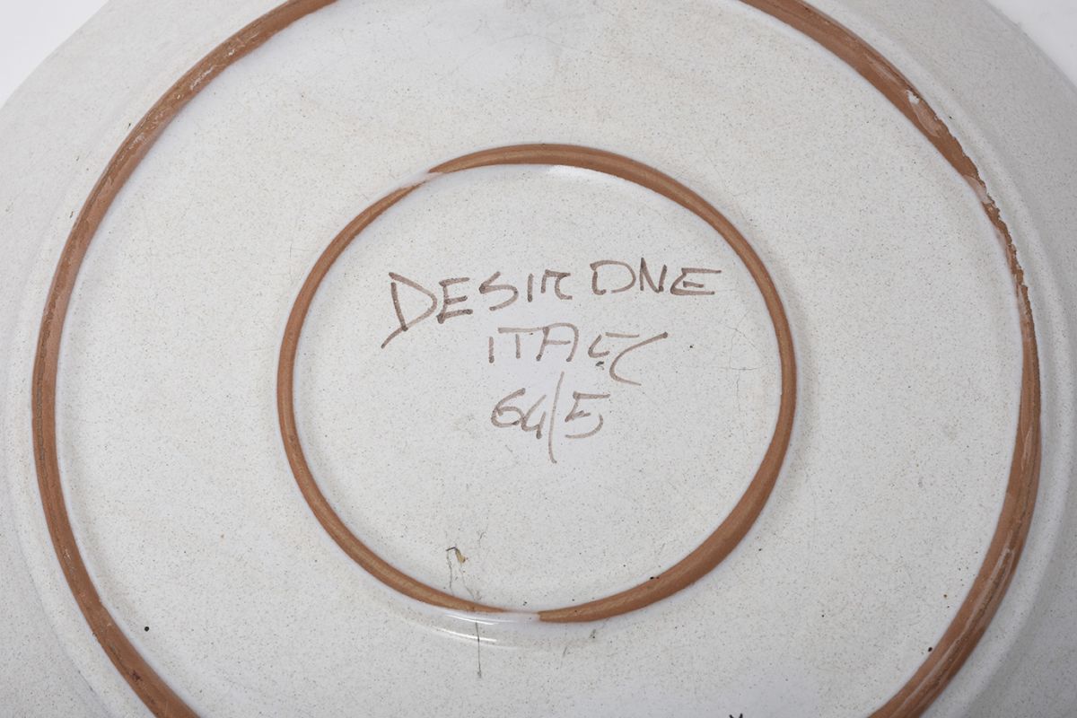 Painted Wall Plate details4