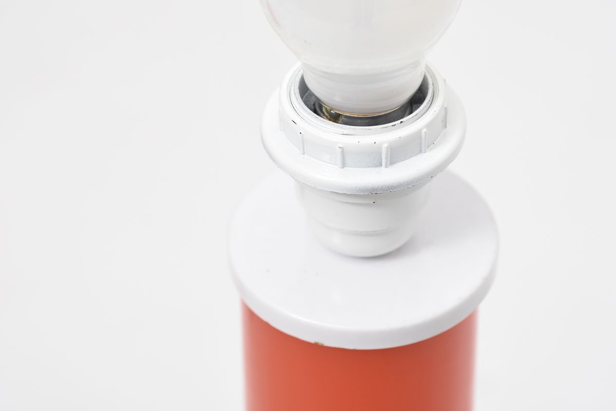 Anonymous Orange Glass Floor lamp 05