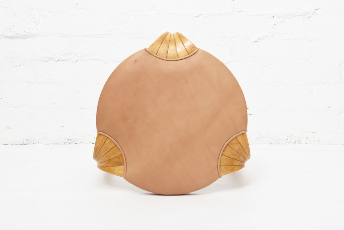 Aalto Alvar Stool X beige top