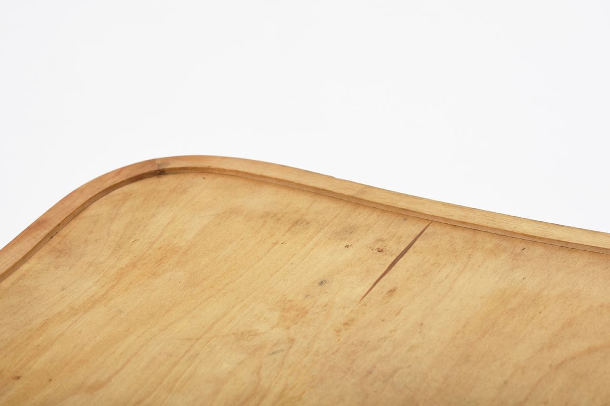 Folky Wooden Tray Flower Vase details8