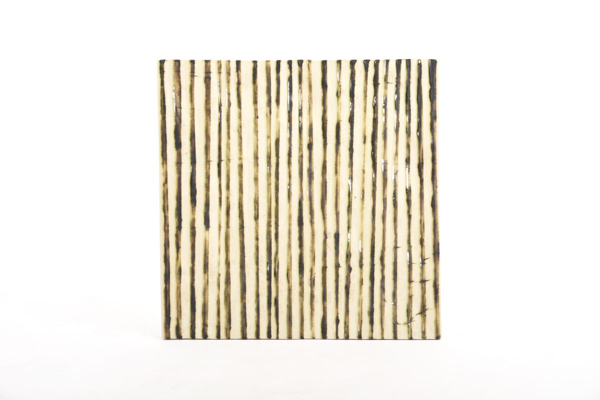 Rahikainen Heikki Ceramic art 41x 41 stripe