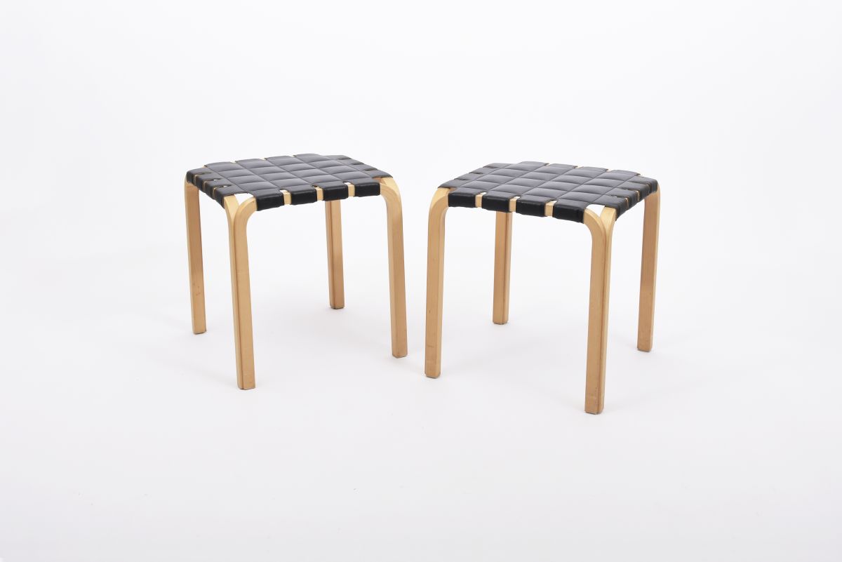 Aalto Alvar Y61 leather black